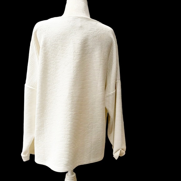 Asos Curve Women’s Top 3/4 Sleeve Shirt  Ribbed Size 18. - Picture 5 of 7